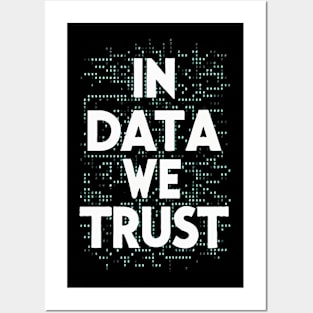 In Data We Trust. Data Posters and Art